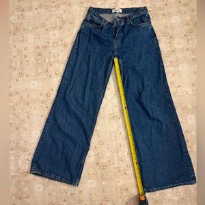 2 PAIRS!!! | Reformation - Cary Low Rise Slouchy Wide Leg Short Jeans - Size 27